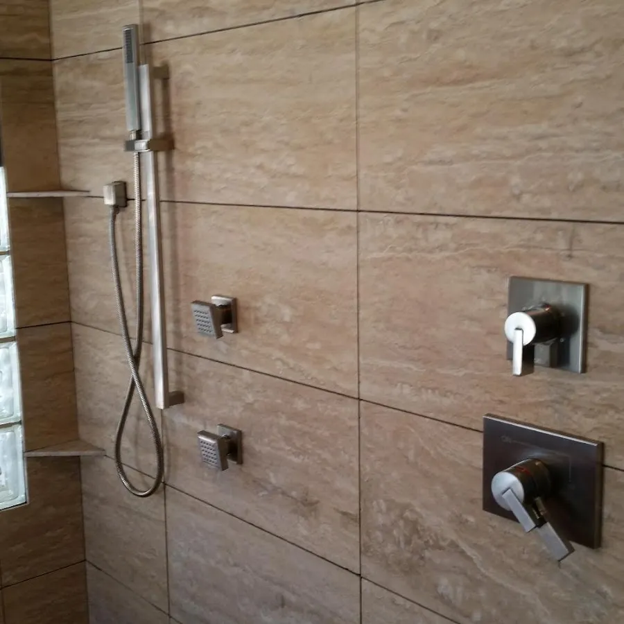 Shower fixture installation for Gas Line Repair in La Crosse